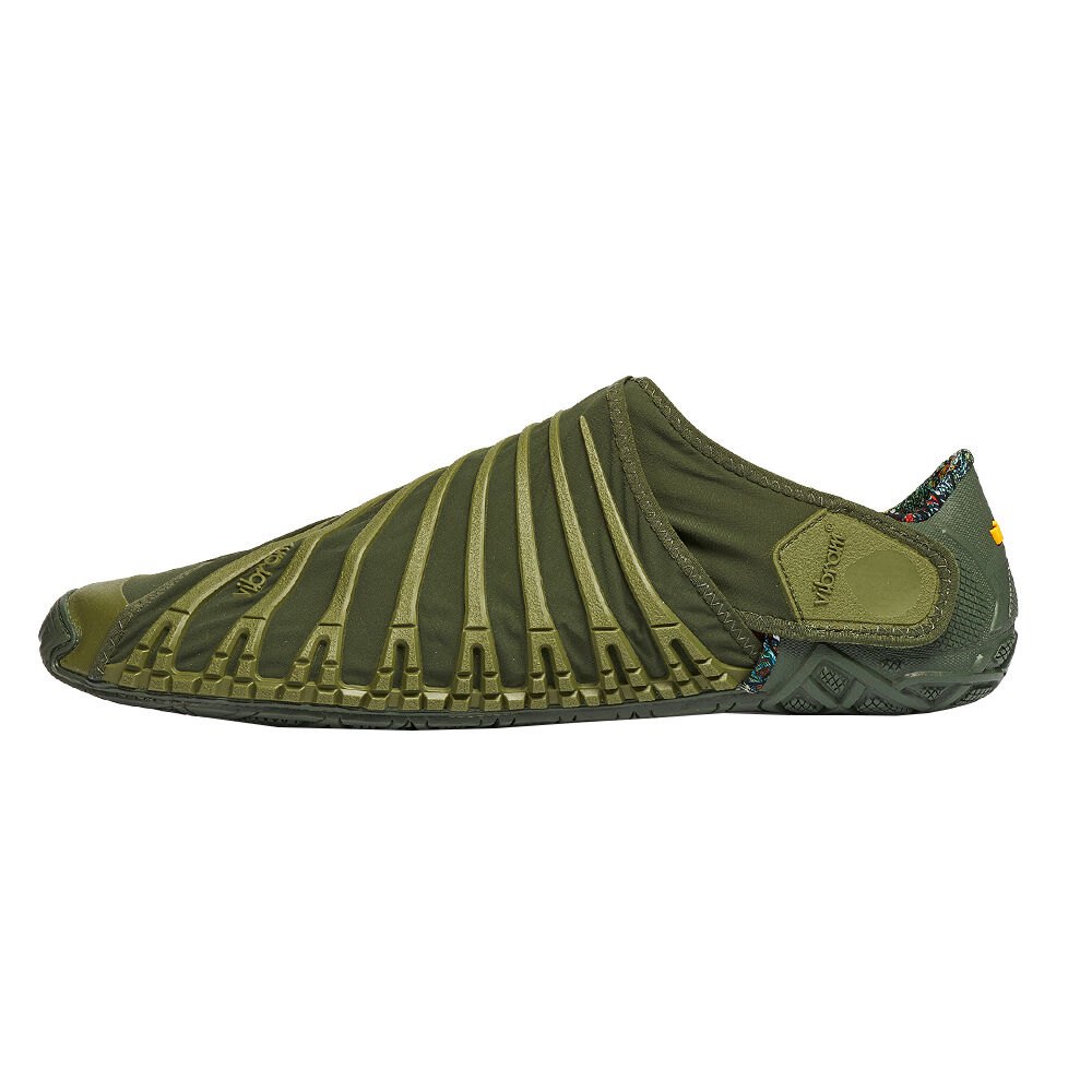 Vibram Furoshiki Mens Low - Shoes Olive - VND319678